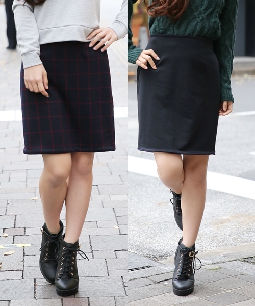 リバーシブルイージータイトスカート