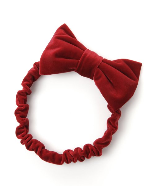 ベロアリボンターバン