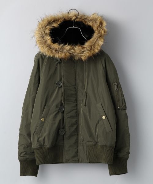 ミリタリーファーブルゾン