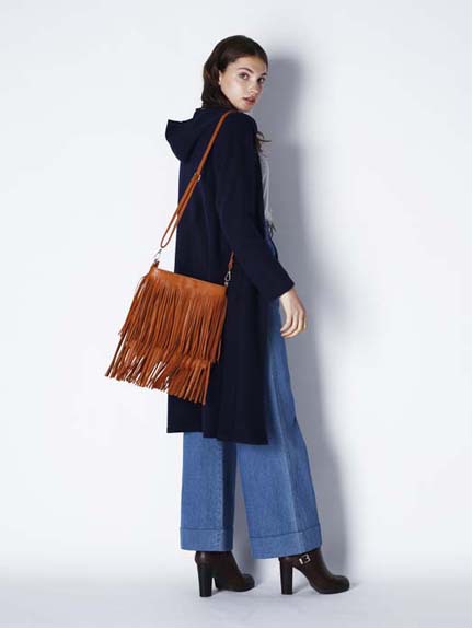 フード付コーディガン