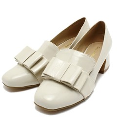 リボンパンプス