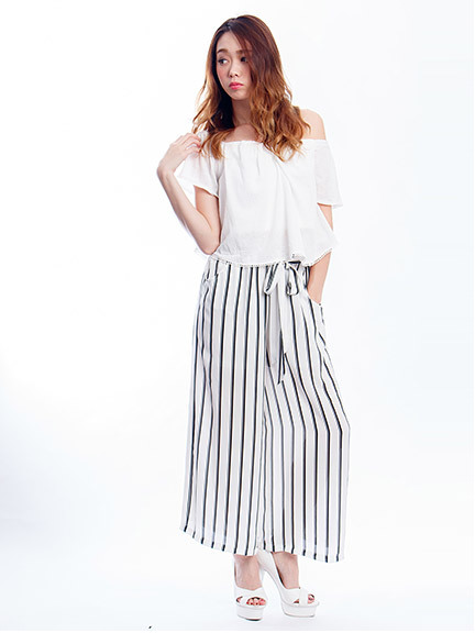 ロングガウチョパンツ