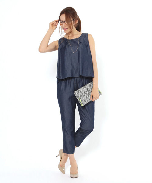 コットンリヨセルサロペット