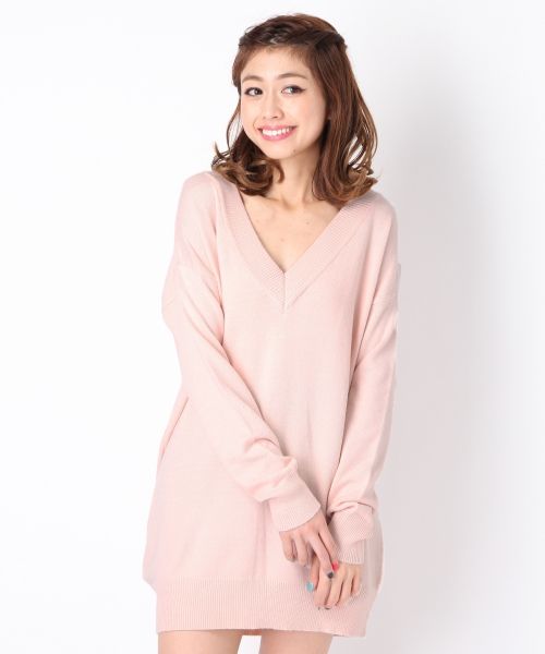 ９ＧボーイフレンドＶニットプルオーバー