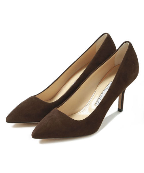 【PELLICO】セミスクエアーパンプス