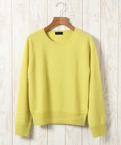 【カシミア100%】12Gカシミアクルーネックプルオーバー