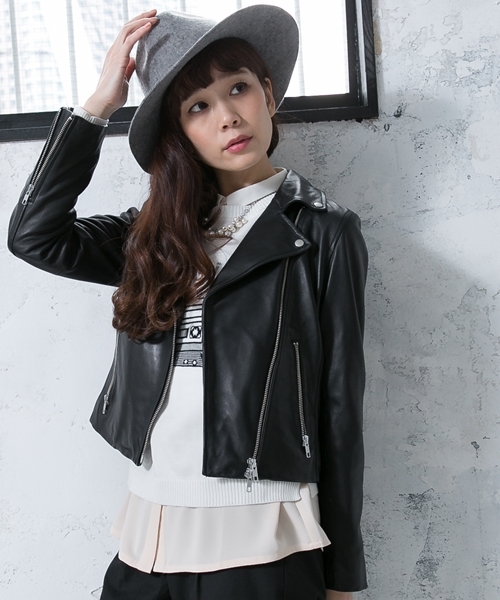 ラムレザーＷライダース