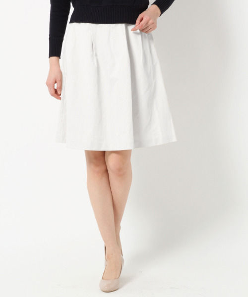 グログランタックフレアスカート