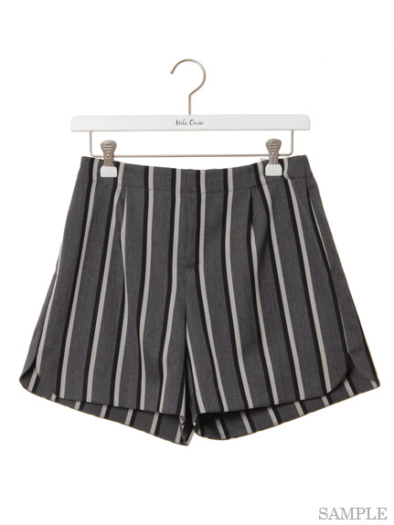 ストライプショートパンツ