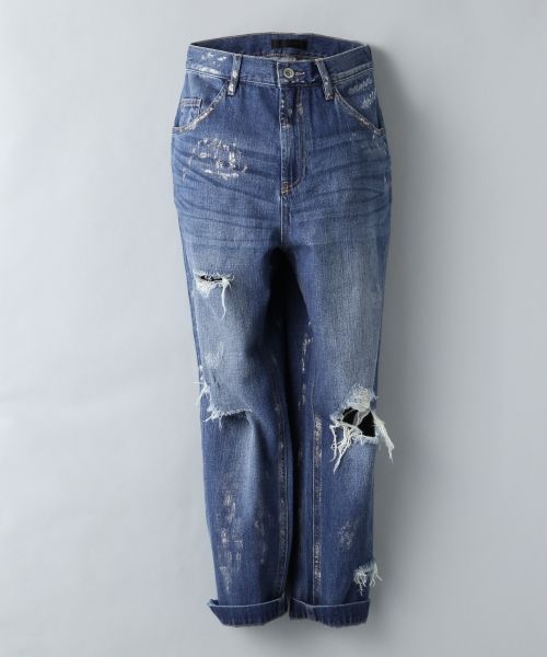 USEDクラッシュデニム