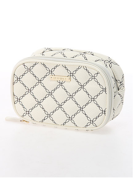 チェーンキルティングポーチ