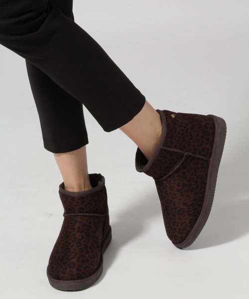 フェイクムートンブーツ40