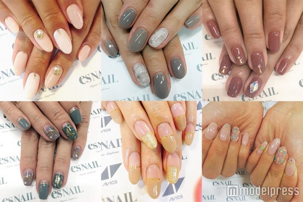 大人可愛さ抜群“ベージュ”ネイルに夢中／画像提供：esNAIL
