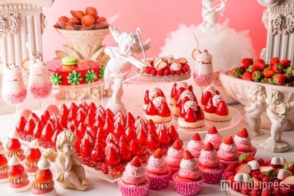 ヒルトン東京の苺スイーツビュッフェ「ストロベリーデザートフェア」（画像提供：ヒルトン東京）