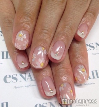 手書き風フワラー／画像提供：esNAIL