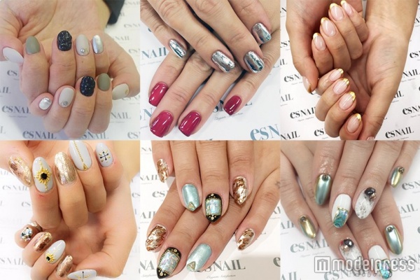 小物だけじゃない！指先だってメタリックでキラキラに／画像提供：esNAIL