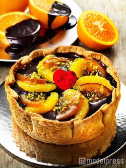 「ショコラオランジェチーズタルト」税込￥1，800（画像提供：PABLO）