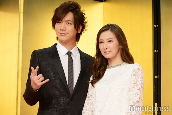 DAIGO＆北川景子／結婚会見より（C）モデルプレス
