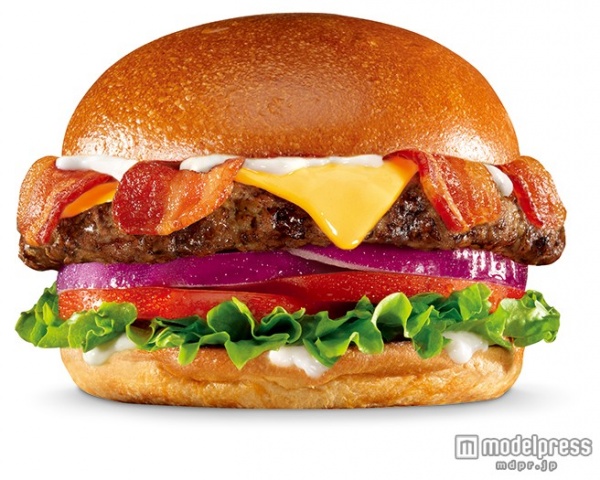 米ハンバーガー「カールス・ジュニア」日本1号店詳細が決定／Bacon Cheese Thickburger／画像提供：カールスジュニアジャパン