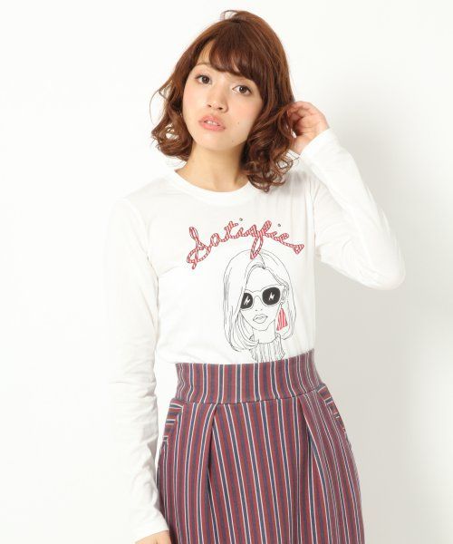 アソートプリントTシャツ長袖