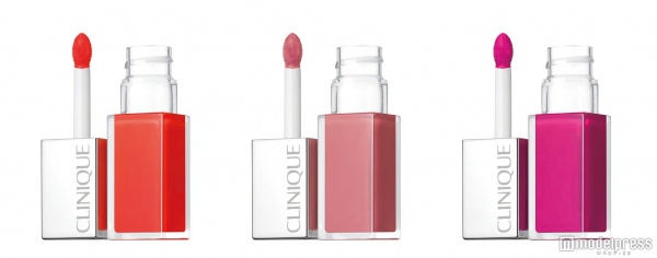 クリニーク　ポップ　ラッカー（左から）03・05・07／各3，200円／画像提供・クリニーク