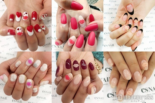 “3Dリップ”が可愛すぎ！ぷっくりリップネイル6選／画像提供：esNAIL