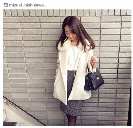 私服を公開した西川瑞希（みずきてぃ）／Instagramより