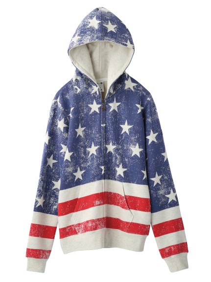 STAR & STRIPES SWEAT HOODIE