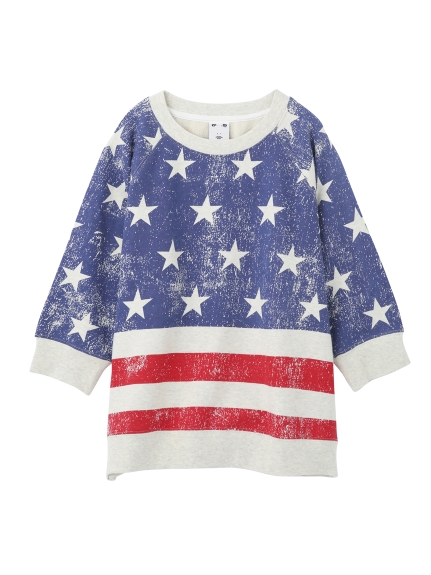 STAR & STRIPES SWEAT TOP