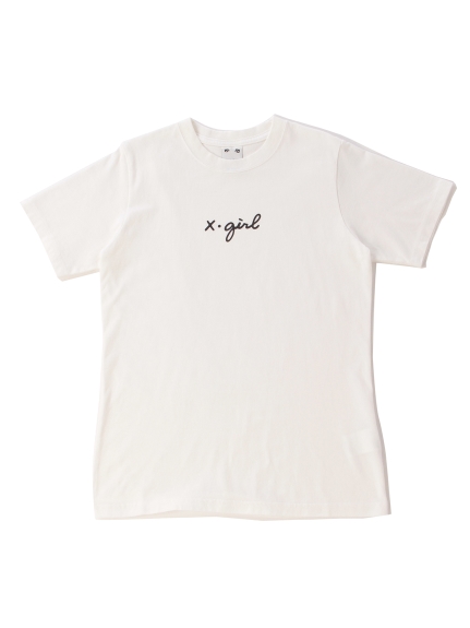 CURSIVE LOGO S/S TEE