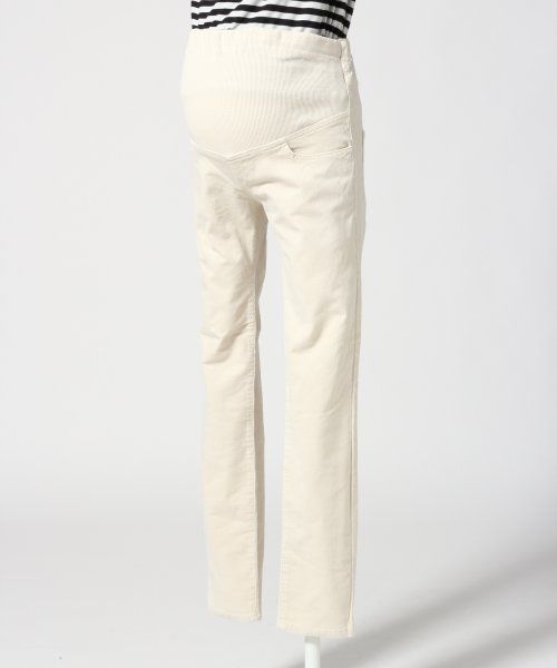【店舗限定販売】マタニティ/コーデュロイスリムパンツ