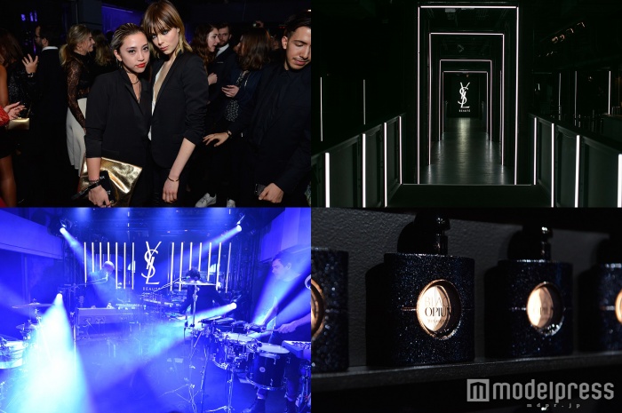 『イヴ・サンローラン・ボーテ』新フレグランスお披露目パーティーに各国のインフルエンサーが集結（C）YSL BEAUTÉ ＆ BLACK OPIUM NUIT BLANCHE PARTY