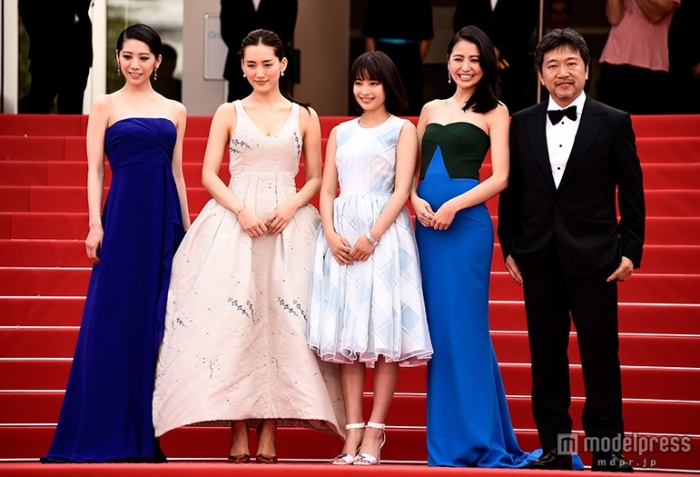 「第68回カンヌ国際映画祭にて/長澤まさみ(右から2番目)(C)2015 Getty Images