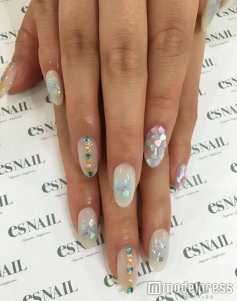 ラインは目立たせて／画像提供esNAIL