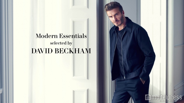 “Modern Essentials selected by David Beckham”キービジュアル／デヴィッド・ベッカム