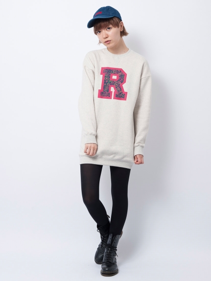 R-PAISLEY SWEAT DRESS