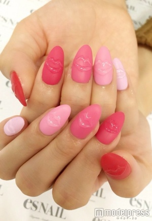 3Dリップネイル／画像提供esNAIL