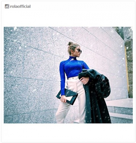 ローラもやってる！“メッシーバン”って何？／ローラInstagramより