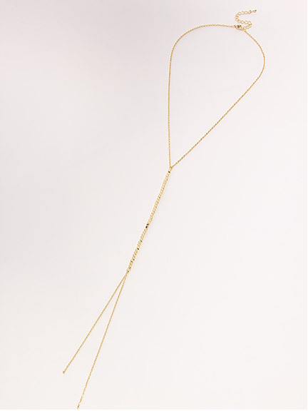 細チェーンネックレス