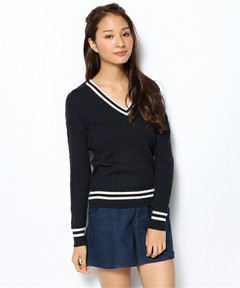 【Ciaopanic】チルデンVネック