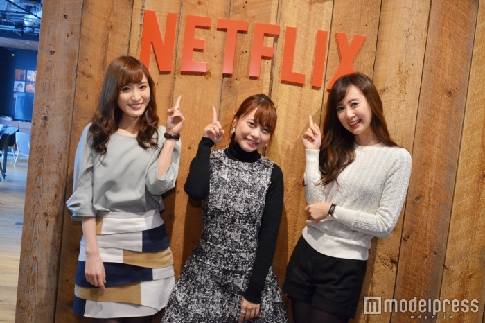 座談会に参加した（左から）川本彩さん、小林真由さん、神尾美沙さん（C）モデルプレス