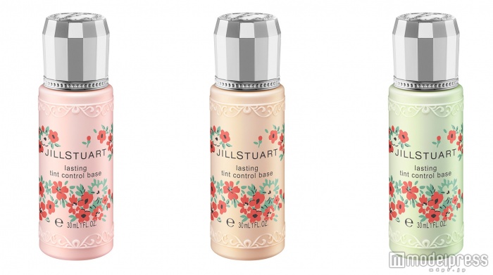 ジルスチュアート ラスティング ティントコントロールベース（限定品・01 fresh／02 natural／03 translucent）／各3，000円（税抜き）／画像提供JILL STUART