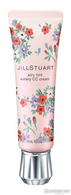 ジルスチュアート エアリーティント ウォータリーCCクリーム（限定品・01 light floral beige／02 natural floral beige）／各3，200円（税抜き）／画像提供JILL STUART