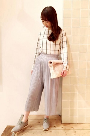 prime check tops ～プライムチェックトップス「flower」6,458円（税込）画像提供：flower webshop