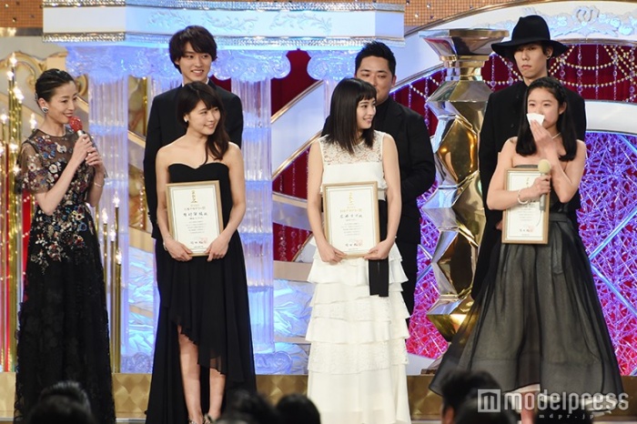 左から：宮沢りえ、有村架純、広瀬すず、藤野涼子（C）モデルプレス