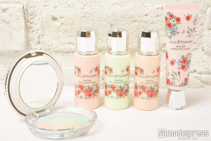 フラワーモチーフがキラキラ輝く『JILL STUART（ジルスチュアート）』のベースメイクでピュア肌に＜モデルプレス編集部で使ってみました！＞（C）モデルプレス