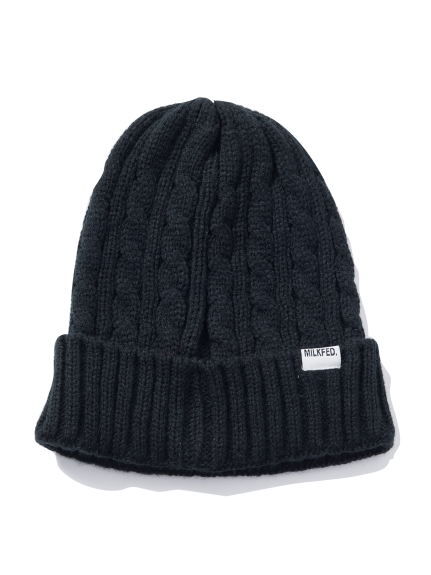 CABLE KNIT CAP