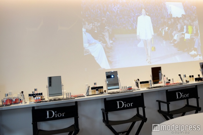 「Dior」新作メイクアップ発表会の様子（C）モデルプレス