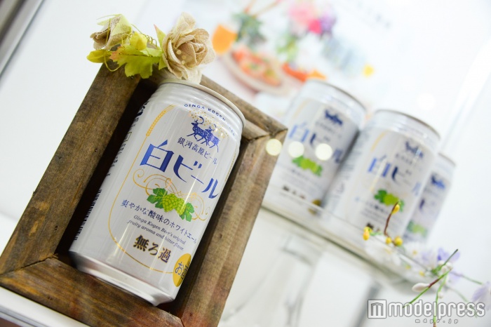 白ビール／（株）銀河高原ビール／（C）モデルプレス