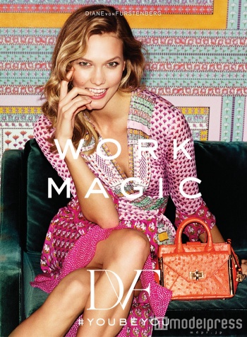 カーリー・クロス起用の「Diane Von Furstenberg」のビジュアル(画像提供:DIANE von FURSTENBERG)